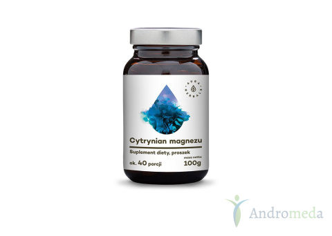 Cytrynian magnezu 100% proszek (100 g)