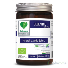 Selen Bio 100 mcg 100 tabletek BeOrganic