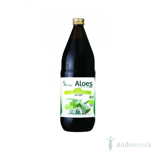 Aloes BIO Sok z aloesu 100% ALV 1200 Bez konserwantów Sok z aloesu