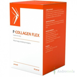 F-Collagen Flex, Kolagen i Wit C - 30 porcji