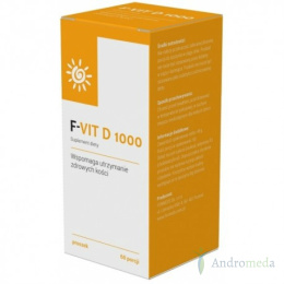 F-VIT D 1000 – Witamina D3 1000 60 porcji