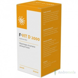 F-VIT D 2000 – Witamina D3 2000 60 porcji