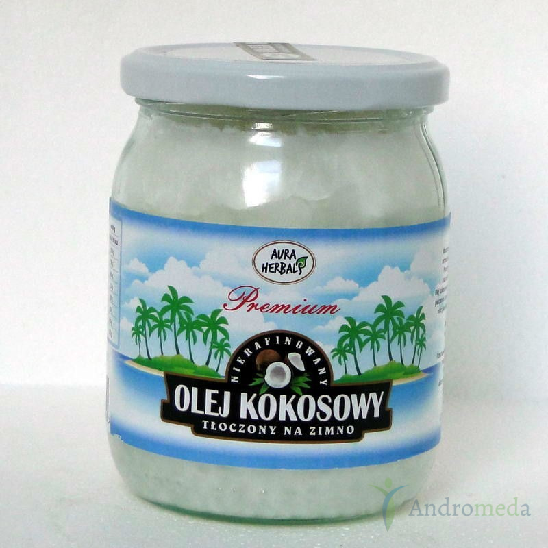 Olej Kokosowy Nierafinowany - 900ml
