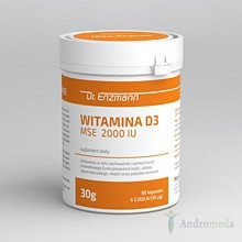 Witamina D3 MSE 2000UI, D3 Cholekalcyferol
