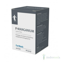 F-Manganium Mangan 60 porcji po 2Mg Gluconian Manganu