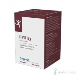 F-VIT B3 Witamina B3 Kwas Nikotynowy 60 porcji po 50mg
