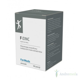 F-Zinc Cynk 60 porcji po 15 Mg Cytrynian Cynku