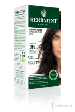Farba do włosów Herbatint 3N Ciemny Kasztan