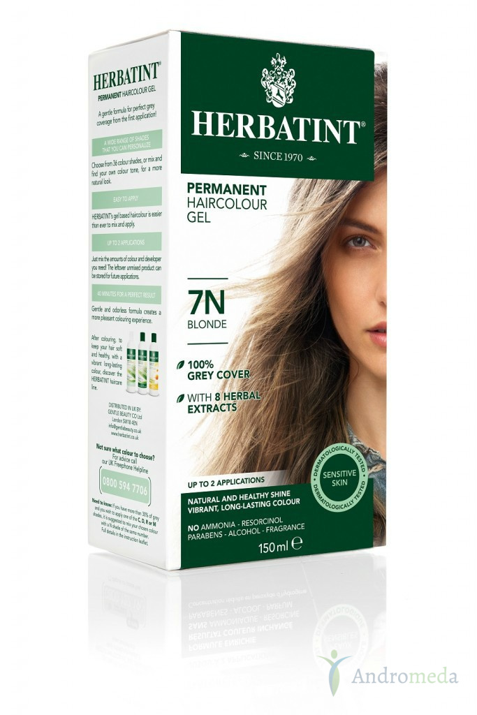 Farba do włosów Herbatint 7N Blond