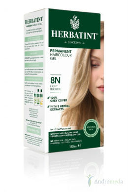 Farba do włosów Herbatint 8N Jasny Blond