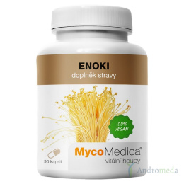 Enoki 90 kaps. 30% polisacharydów Myco Medica