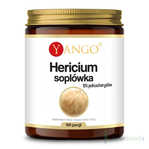 Hericium Soplówka - ekstrakt 10% polisacharydów - 50 g Yango