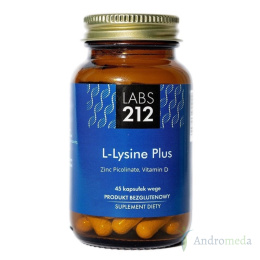 L-Lysine Plus 45 kapsułek Labs212