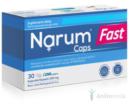Narum Fast Caps 200 mg 30 kapsułek Narine