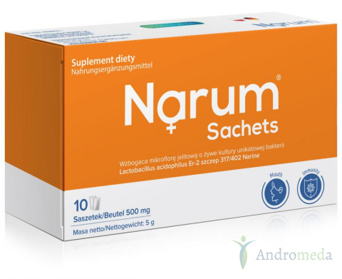 Narum Sachets 500 mg | 10 saszetek Narine