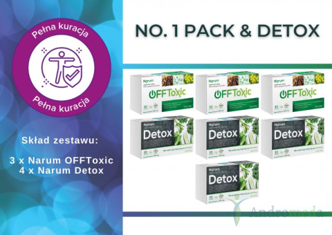 Narum Zestaw No. 1 Pack & Detox Narum Offtoxic Narum Detox