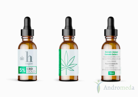 Olejek konopny CBD 5% 10ml GOLD