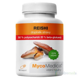 Reishi 50% polisacharydów 20% beta-glukanów 90 kaps. Myco Medica