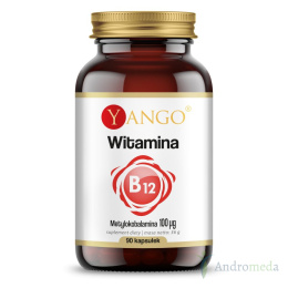Witamina B12 - Metylokobalamina 100 µg - 90 kapsułek Yango