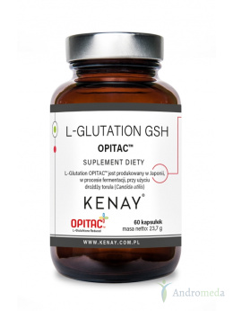 L-Glutation GSH OPITAC™ 60 kapsułek Kenay