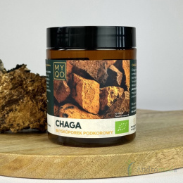 Chaga - Błyskoporek podkorowy - 100g MYQO