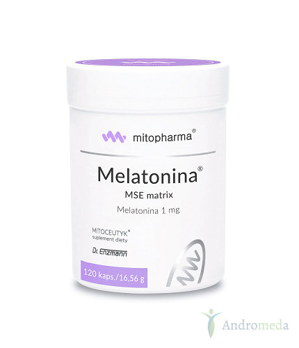 Melatonina MSE matrix 120 kaps. Dr Enzmann