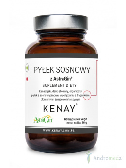 Pyłek sosnowy z AstraGin® 60 kapsułek Kenay