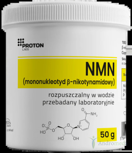 NMN Mononukleotyd PURE, 100% czysty proszek 50g