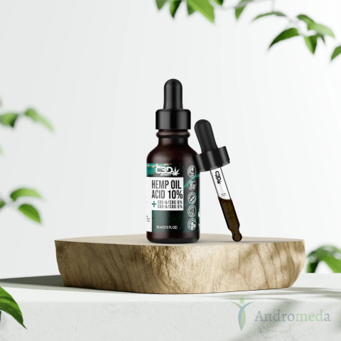 Olej Konopny 5% CBDa + 5% CBGa 15ml CBD Effect