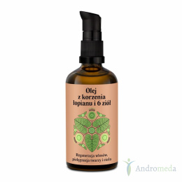 Olej z korzenia łopianu z ziołami 100ml