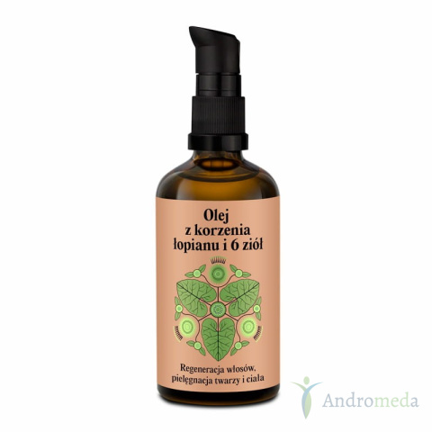 Olej z korzenia łopianu z ziołami 100ml