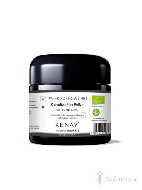 Pyłek sosnowy BIO Canadian Pine Pollen proszek 30g Kenay