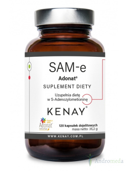 SAMe Adonat 120 kapsułek Kenay