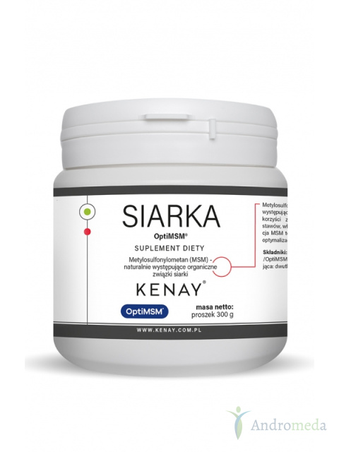 Siarka OptiMSM proszek 300g Kenay