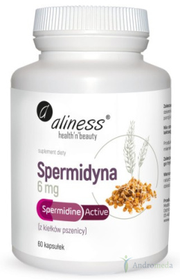 Spermidyna Active 6mg 60 kapsułek Aliness