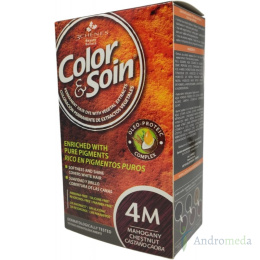 Trwała farba Color & Soin kolor mahoniowy kasztan 4M