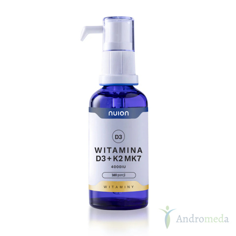 Witamina D3K2MK7 4000 IU NUION