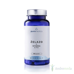 Żelazo - Puromedica - 90 kapsułek