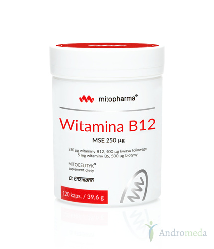 Witamina B12 MSE 250 mcg Metylokobalamina