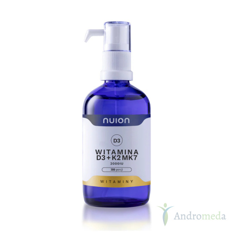 Witamina D3K2MK7 2000 IU NUION