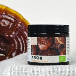 Reishi - Lakownica lśniąca - Ganoderma lucidum - 90 kapsułek MYQO