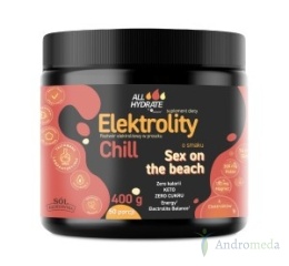 ALLHydrate, Elektrolity Chill Sex on the beach 400g 50 porcji