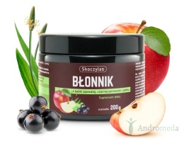 BŁONNIK z babki jajowatej, czarnej porzeczki i jabłka - Skoczylas