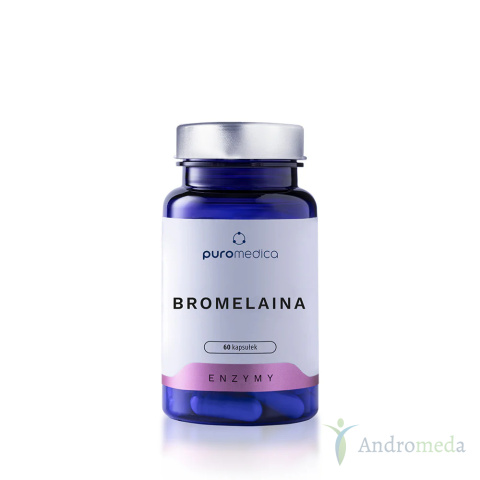 Bromelaina - Puromedica - 60 kapsułek