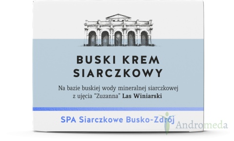 Buski krem siarczkowy z wit. A+E.