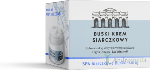 Buski krem siarczkowy z wit. A+E.