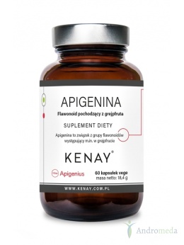 APIGENINA Flawonoid pochodzący z grejpfruta 60 kapsułek Kenay