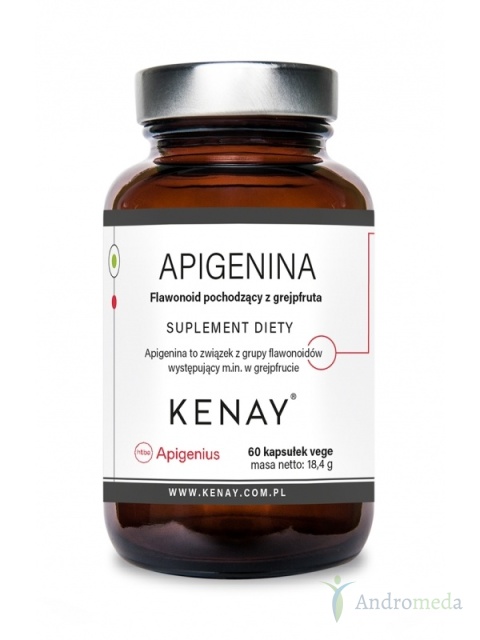 APIGENINA Flawonoid pochodzący z grejpfruta 60 kapsułek Kenay