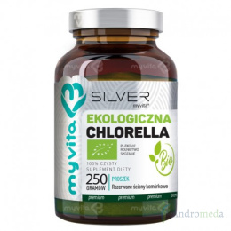 Chlorella BIO SILVER MyVita proszek 250g