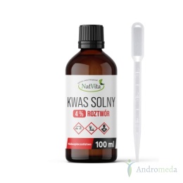 Kwas Solny roztwór 4% HCl Natvita
